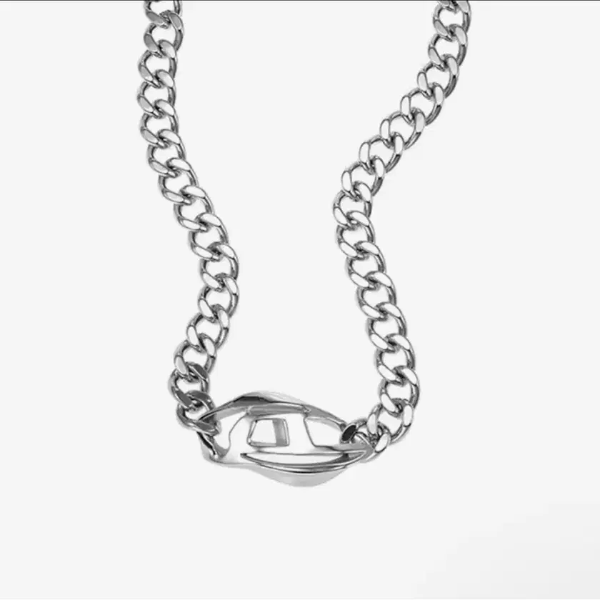 ☆DIESEL☆ chain necklace DX1412040 DIESEL | 디젤 Diesel DX1412040 Chain Necklace on Bunjang