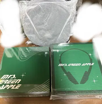 Mrs. GREEN APPLE CD 플레이어 헤드폰 파우치 포함