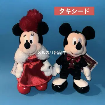 [택 포함] 미키 미니 빅 밴드 비트 BBB 인형 배지
