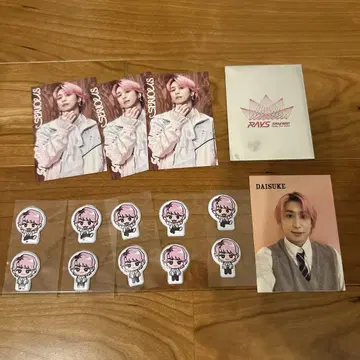 사쿠마 다이스케 스노푸쿠 씰 티켓풍 카드 가위바위보 카드 혜택