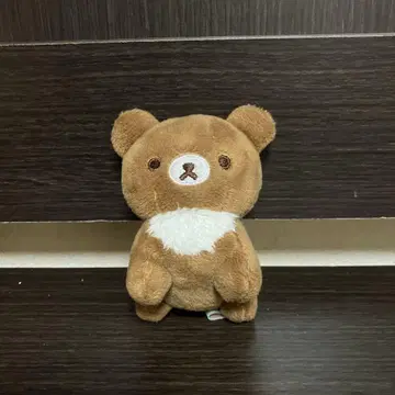 산엑스 리락쿠마 차이로이코구마의 친구 테노리 봉제 인형