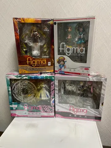 figma 액션 피규어 4체 세트 002/053/082/163 새상품