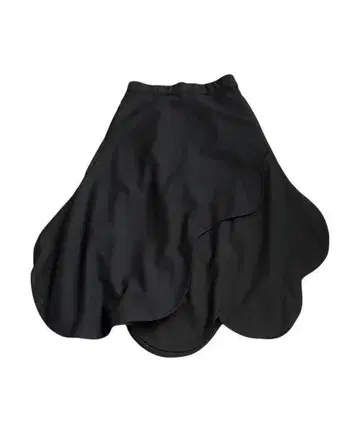안티카 antiqua 밑단 웨이브 변형 스커트
