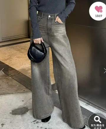 [mline] 빈티지 플레어 데님 블랙 0