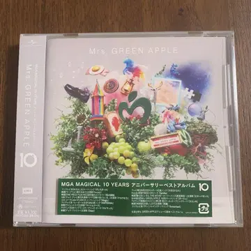 Mrs. GREEN APPLE 10 앨범 CD 일반ver