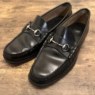 G.H.Bass 피트 로퍼 블랙 USA제 26.5cm