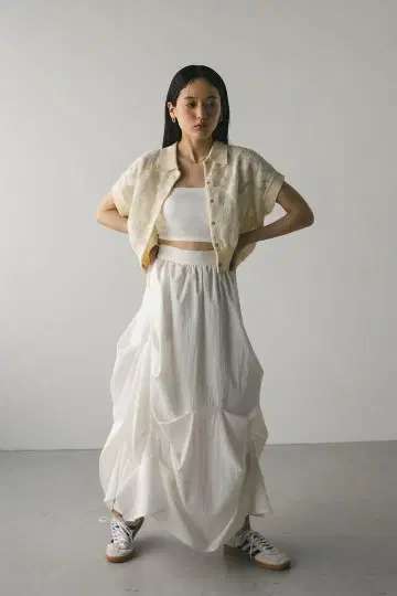 STYLEMIXER 랜덤 태킹 스커트