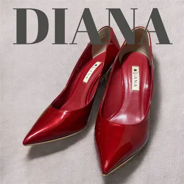 [새상품급] DIANA(다이애나) 펌프스 스틸레토 레드 24