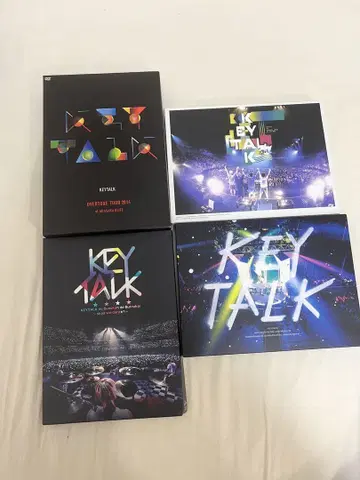 KEYTALK DVD 4세트