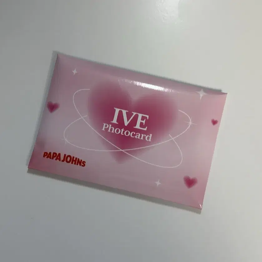 IVE - IVE papajohns フォトカード　セット IVE - IVE X PAPAJOHNS KOREA OFFICIAL EVENT PVC IVE PHOTOCARD