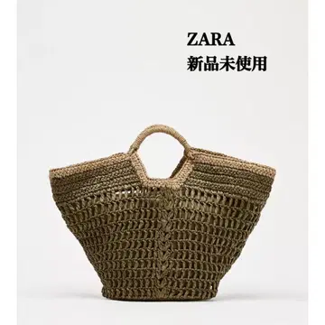 완판템 ZARA 뜨개질 상의 토트백 택 포함 새상품
