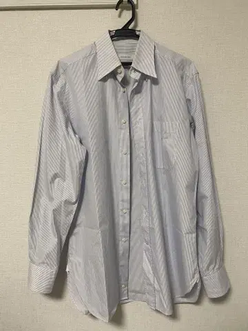 Ermenegildo Zegna 라이트 블루 스트라이프 셔츠