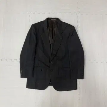 00년대 테일러드 자켓 블랙 스트라이프 캐주얼 Y2K 모드