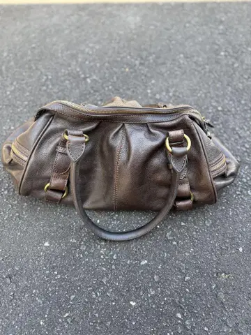 vintage archive 가죽 bag y2k