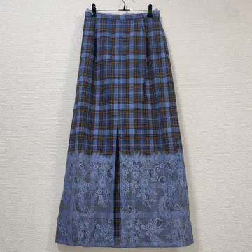AMERI VINTAGE 아메리빈티지 체크 롱 스커트