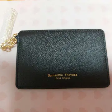 Samantha Thavasa 블랙 패스 케이스