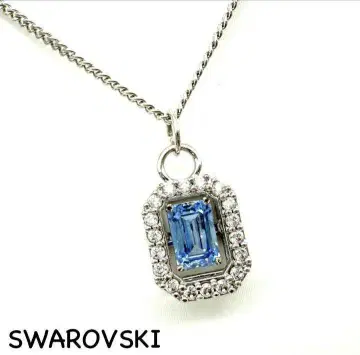 컨디션 최상 SWAROVSKI 목걸이 댄싱 스톤 큐빅