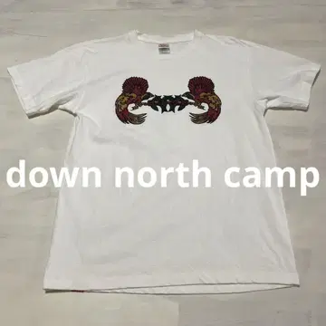 레어 DOWN NORTH CAMP 티셔츠