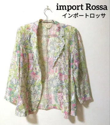 import Rossa 꽃무늬 레이스 자켓