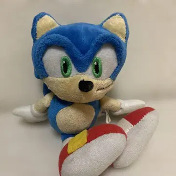소닉 소닉 더 헤지혹 봉제 인형 산에이 세가 SEGA 중고품