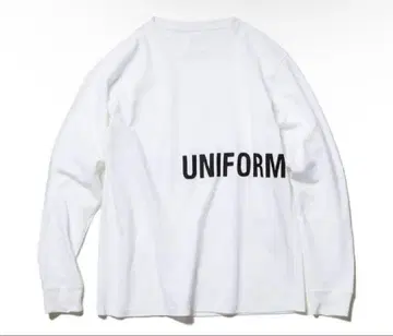유니폼 익스페리먼트 21SS L/S AUTHENTIC TEE