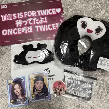 twice 업그레이드 굿즈 슬로건 세트