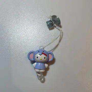 레어 헬로키티 키티 코끼리 스트랩 헤이세이 레트로