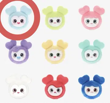 BABY LOVELYS 랜덤 봉제 인형 반지 나연