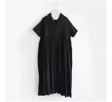 Khadi & Co 안드라 플레인 드레스 FLORA 블랙 S