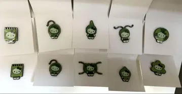 오사카 간사이 엑스포 일본관 해조류 키티 시크릿 핀 배지 2개 선택 세트