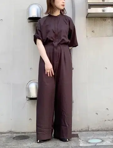 KBF 점프수트 올인원 브라운