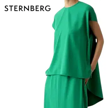 STERNBERG 더블 크로스 슬리브리스 탑
