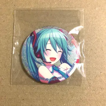 프로세카 산리오 하츠네 미쿠 키티 캔뱃지 특전 그리캔