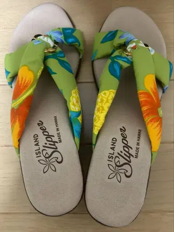 미사용 새상품 ISLAND SLIPPER 아일랜드 슬리퍼 샌들 하와이