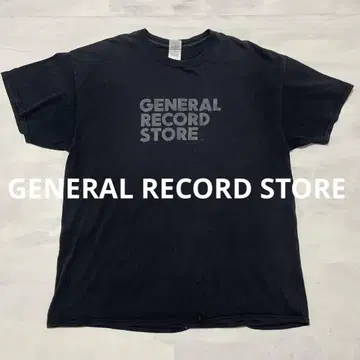 레어 GENERAL RECORD STORE 티셔츠