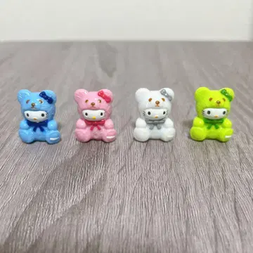 헬로키티 테디베어 인형옷 곰 피규어 2023년 레어