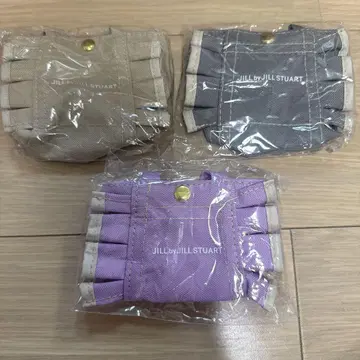 질스튜어트 미니 프릴 토트백 키링