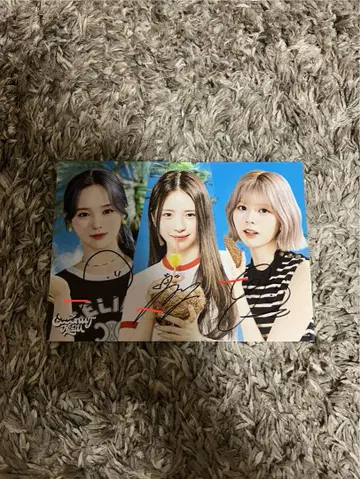 NiziU Coconut secret 유닛 사인