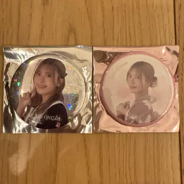 사쿠라자카46 5th 캔뱃지 유카타 오오누마 아키호 키라키라