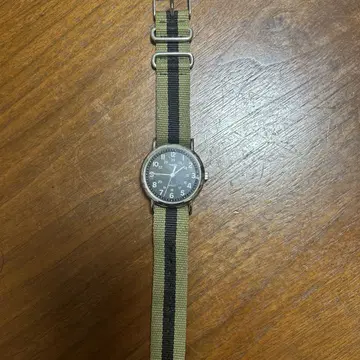 TIMEX 손목시계 나일론 스트랩
