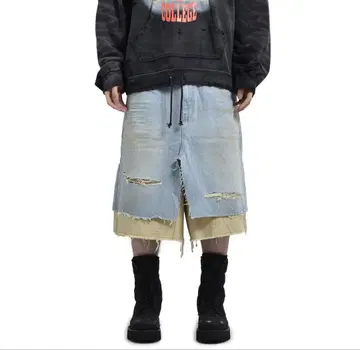 project G/R LAYERED SKIRT SHORTS / BLU