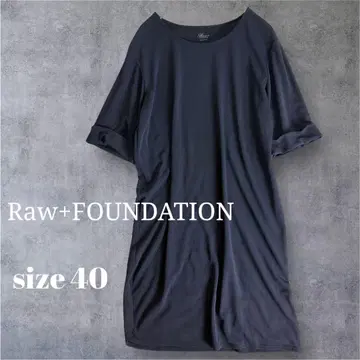 [ Raw+FOUNDATION ] 로우타스 원피스 튜닉