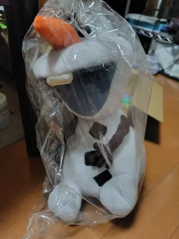 올라프 봉제 인형 미사용