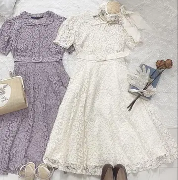 an another angelus 셋업 아이보리 반팔
