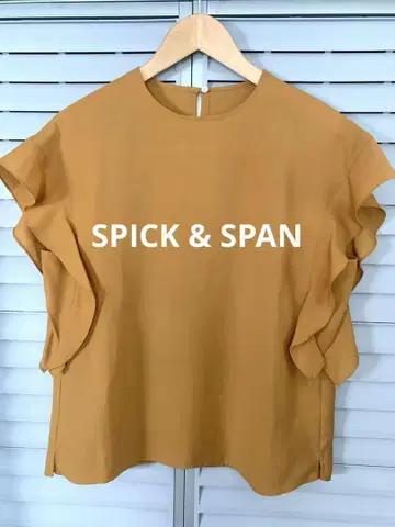 SPICK & SPAN 소데프레아 프렌치 슬리브 블라우스
