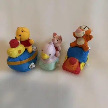 디즈니 완구 2개 푸우 덤