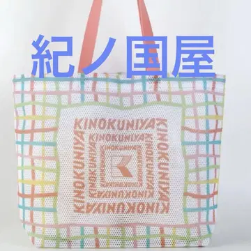 KINOKUNIYA 메쉬 백 핑크