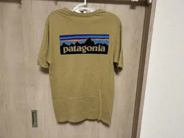 레어! patagonia 티셔츠 S 사이즈 베이지 오가닉 코튼