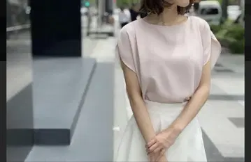 엠프리미어 2023년 신상 프렌치 슬리브 쉬폰 블라우스