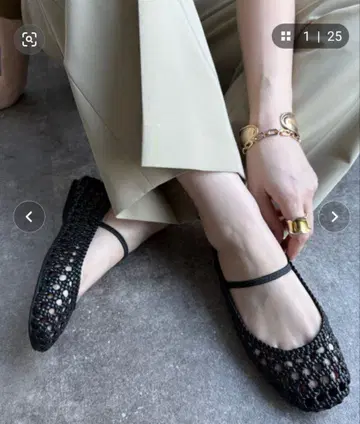 DouDou 두두 메쉬 발레 L 사이즈 블랙
